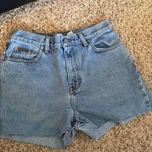 Calvin Klein high waisted shorts